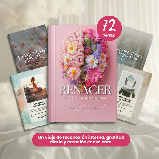 El Diario de Gratitud de la Mujer Magnetica + 4 BONOS de Regalo 🎁